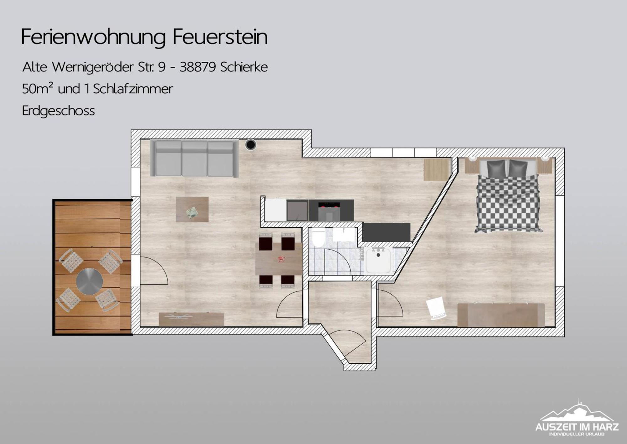 Auszeit Im Harz Haus 1 Wohnung Feuerstein Schierke Exteriör bild
